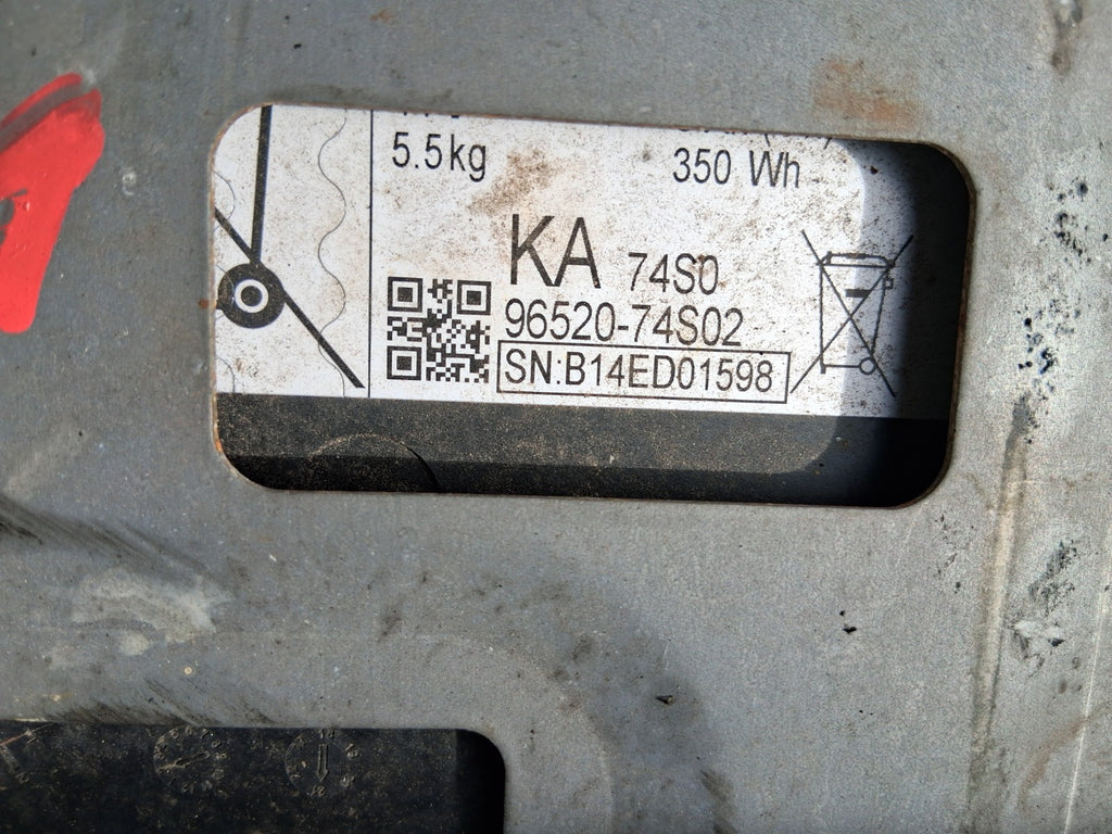 2022 SUZUKI VITARA MK4 HIGH VOLTAGE HEAVY BATTERY INVERTER 9652074S02