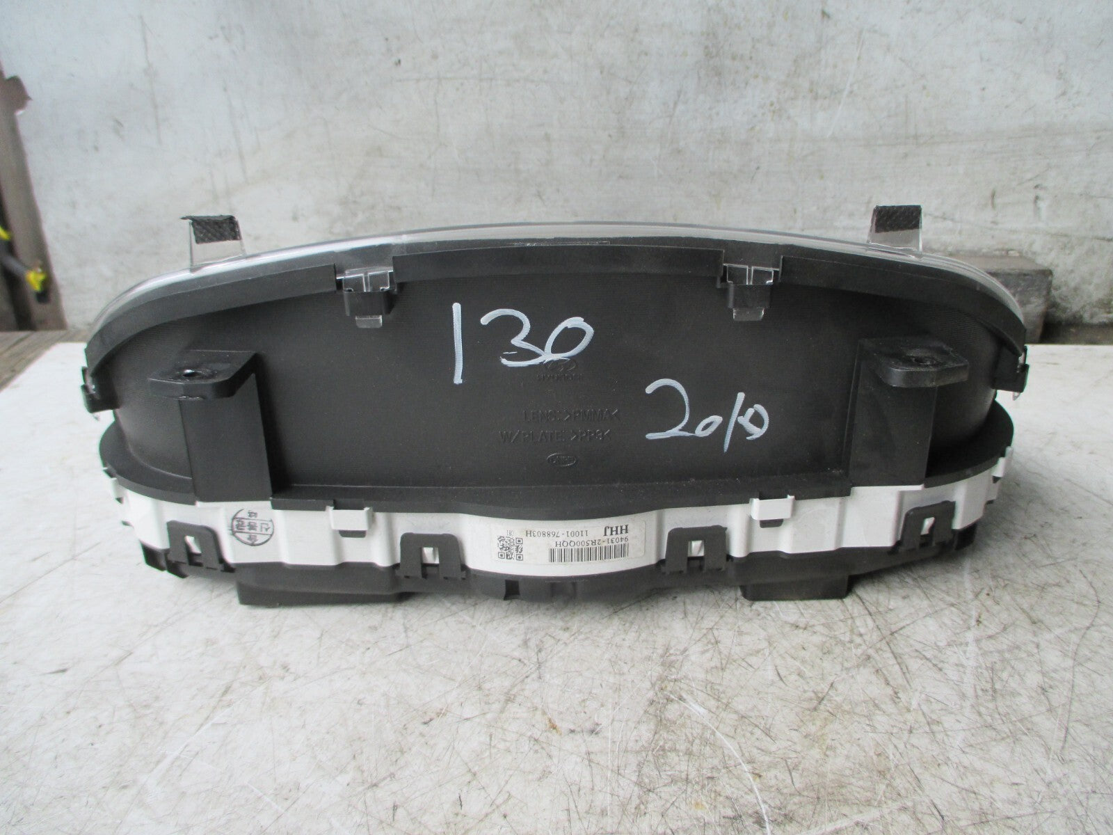 HYUNDAI I 30 2010 SPEEDO SPEEDOMETER INSTRUMENT CLUSTERS 940312R500QQH