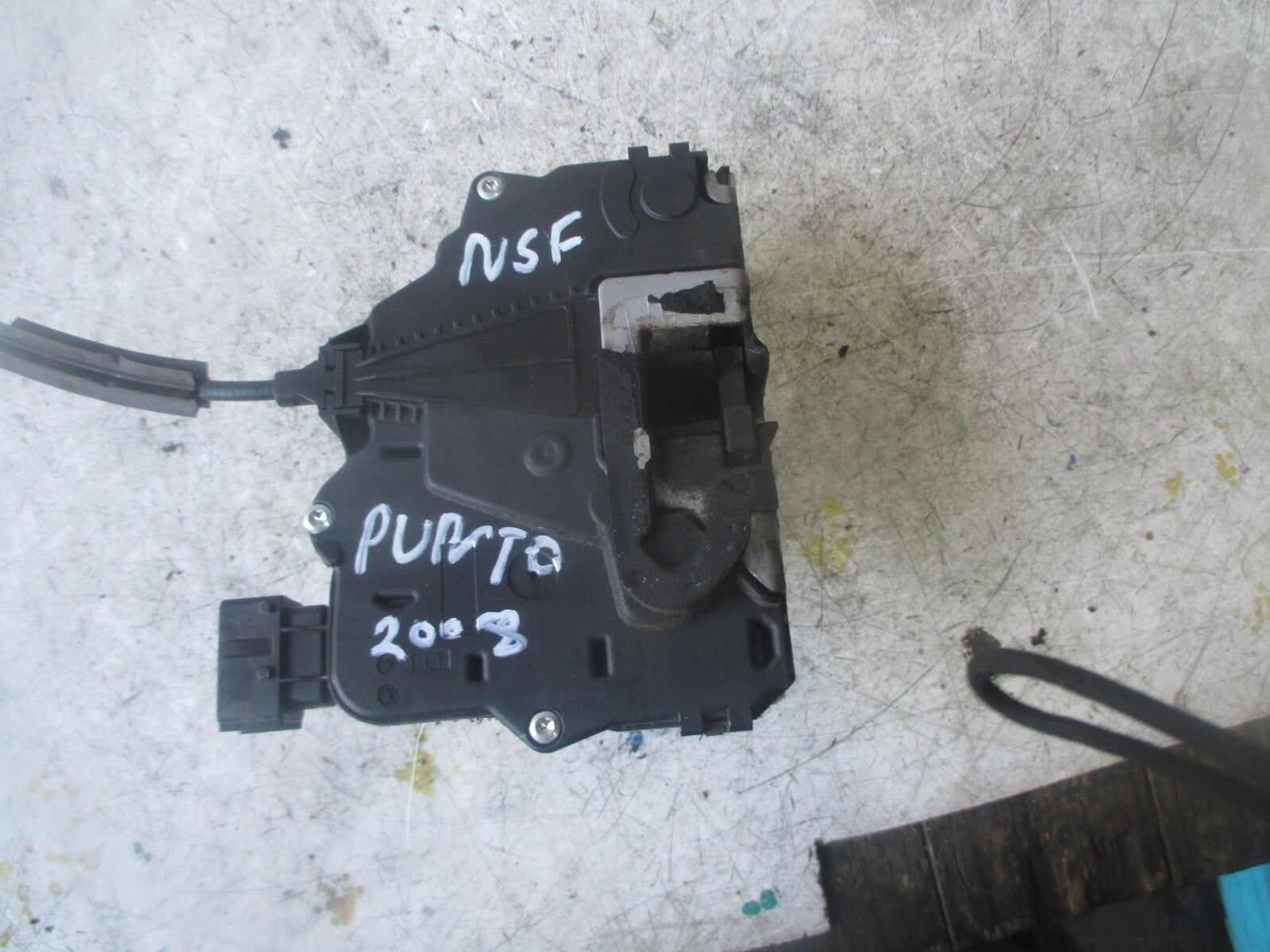 2008 FIAT GRANDE PUNTO 3DOOR DOOR LOCK NSFFRONT PASSENGER SIDE 51797565