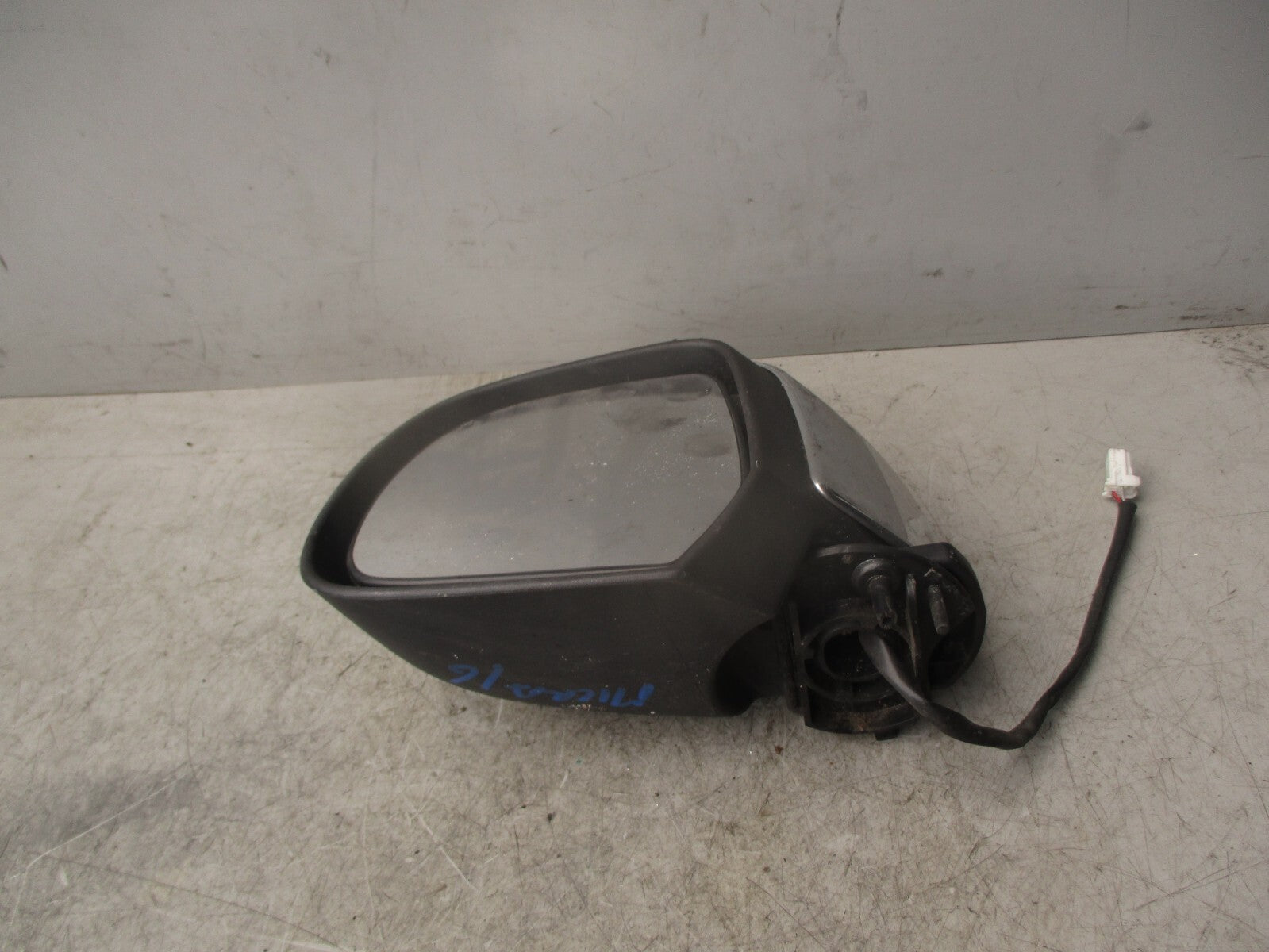 2016 NISSAN MICRA NSF PASSENGER SIDE FRONT LEFT DOOR WING MIRROR