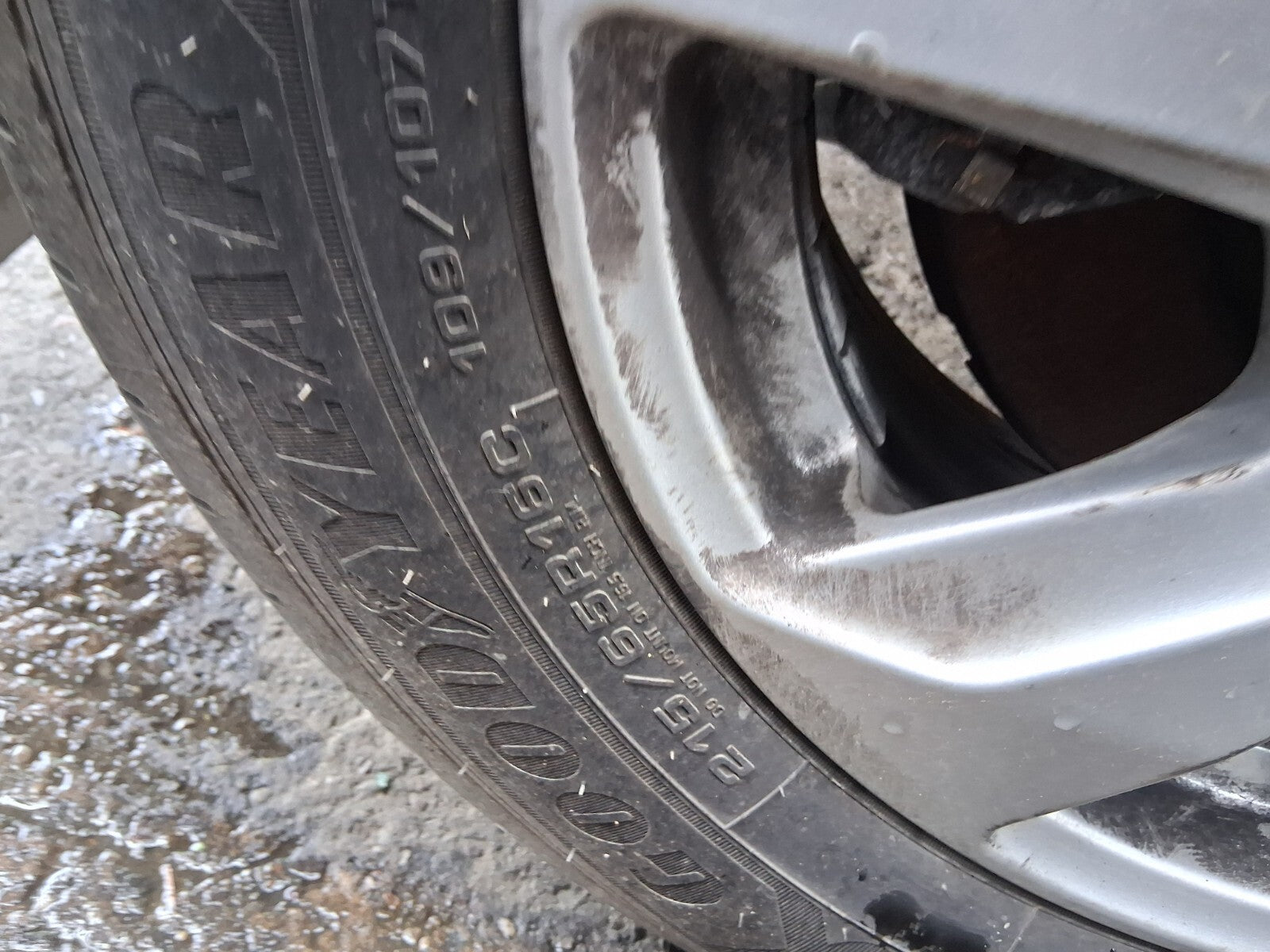 2024 FORD TRANSIT CUSTOM MK2 16 INCH ALLOY WHEEL WITH TYRE 215/65R16C