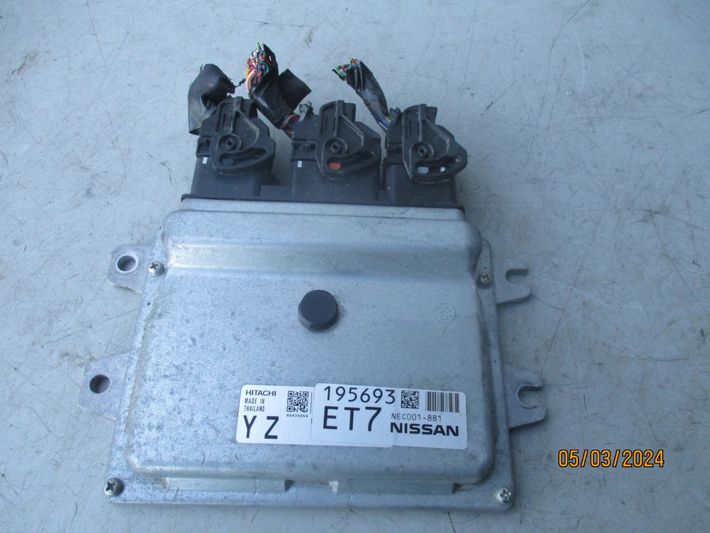 NISSAN MICRA K12 2010 1.2 PETROL ECU ENGINE CONTROL MODULE NEC001881