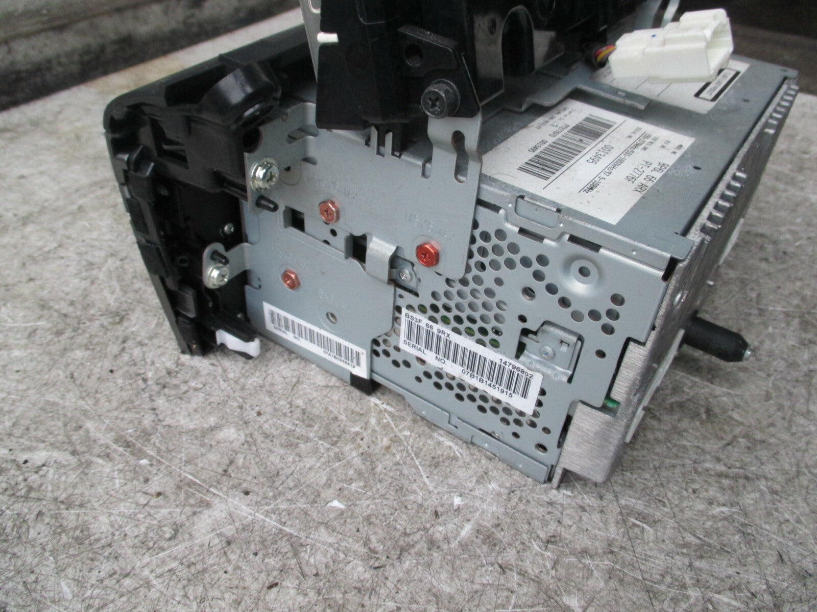MAZDA 3 2007 MK1 RADIO STEREO CD PLAYER HEADER UNIT BP6L66ARX