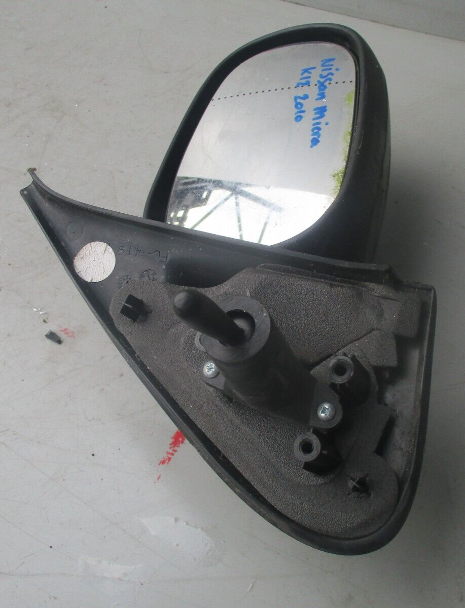 NISSAN MICRA K12 2010 OSF FRONT DRIVERS SIDE EXTERIOR MIRROR