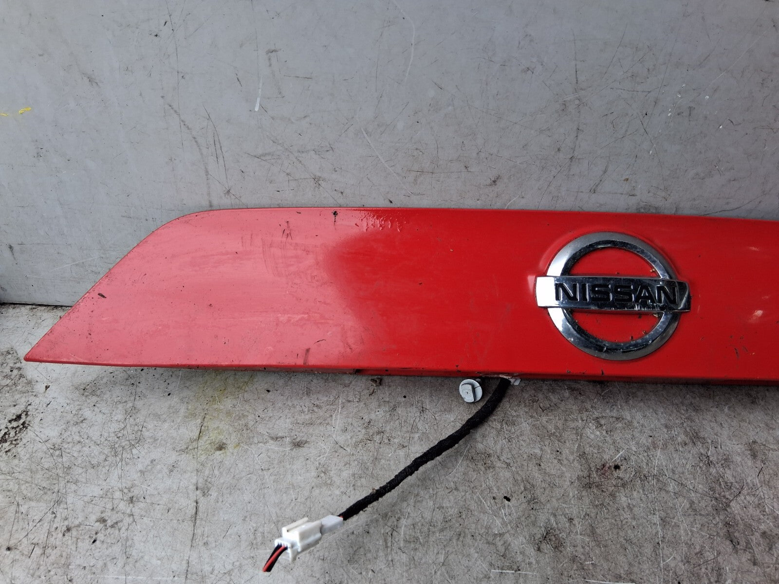 2018 NISSAN QASHQAI J11 TAILGATE BOOT LID HANDLE COVER TRIM 908104ES