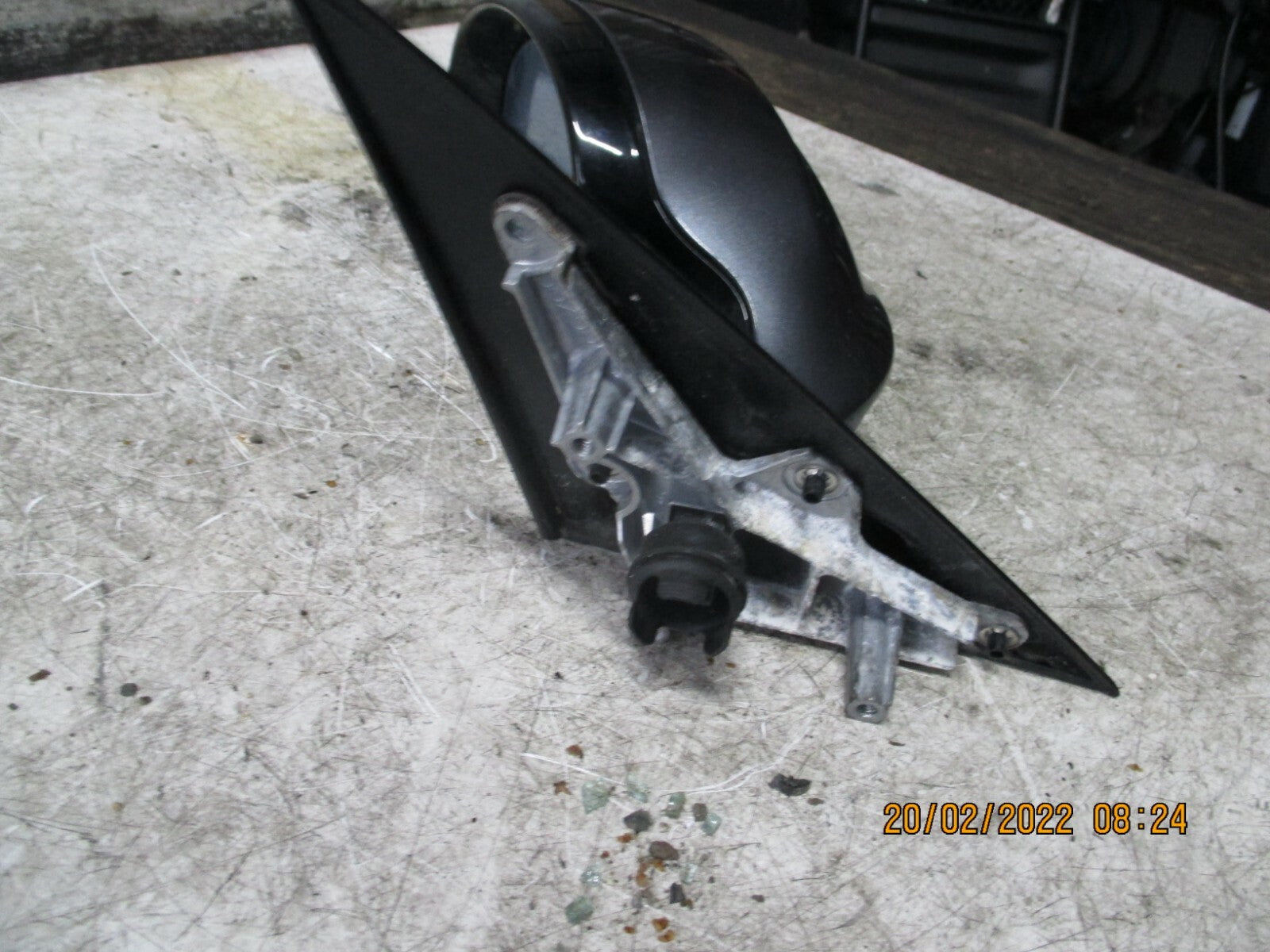 BMW 3 SERIES E90 2004-2011 NSF FRONT PASSENGER SIDE WING MIRROR GREY