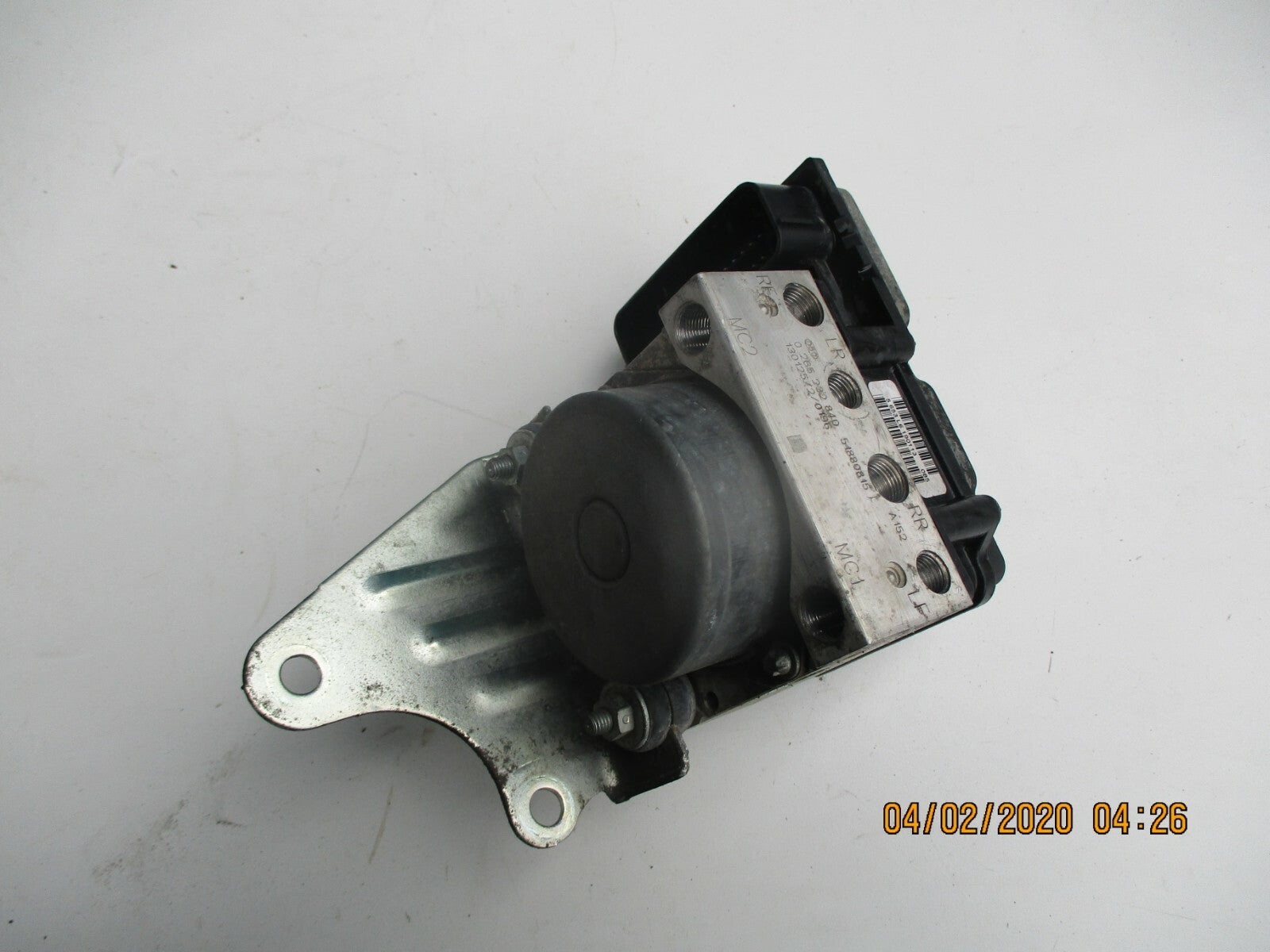 FIAT 500 2009 ABS BRAKE PUMP MOTOR CONTROLLER MODULE UNIT 0265801087