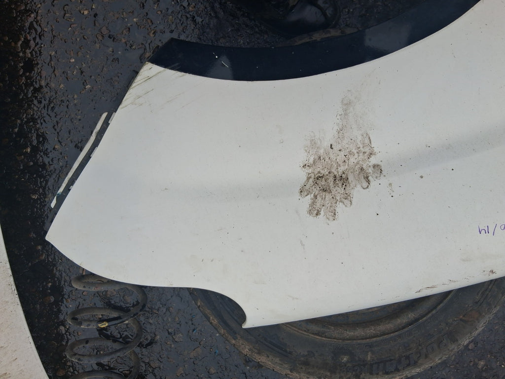 2013 FIAT DOBLO MK2 OS DRIVER SIDE FRONT RIGHT WING PANEL WHITE