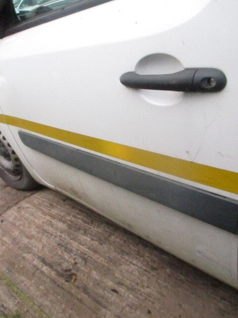 2018 MERCEDES-BENZ CITAN W415 NS PASSENGER SIDE FRONT BARE DOOR WHITE