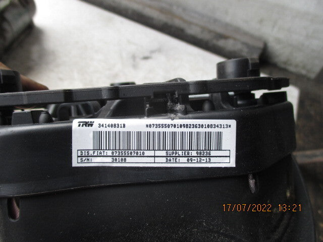 VAUXHALL COMBO D 2014 STEERING WHEEL AIRBAG 07355507010