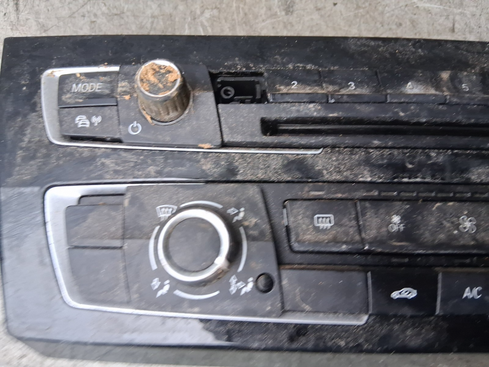 2016 BMW 1 SERIES F20 LCI AC HEATER CLIMATE CONTROL PANEL SWITCH 938404602