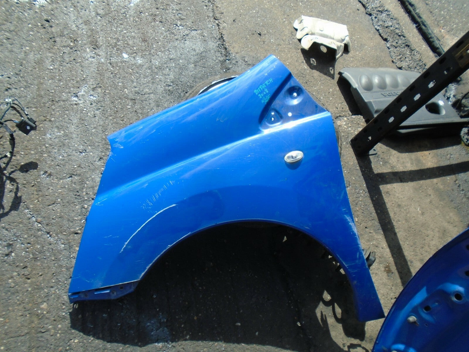 CITROEN DISPATCH 2008 MK2 NSF FRONT PASSENGER SIDE ARCH PANEL BLUE
