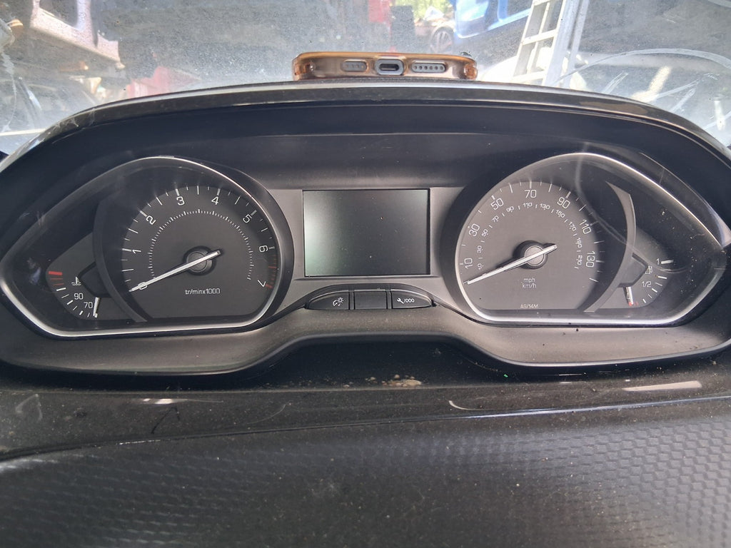 2019 PEUGEOT 208 MK1 1.2 PETROL SPEEDO SPEEDOMETER INSTRUMENT CLUSTER