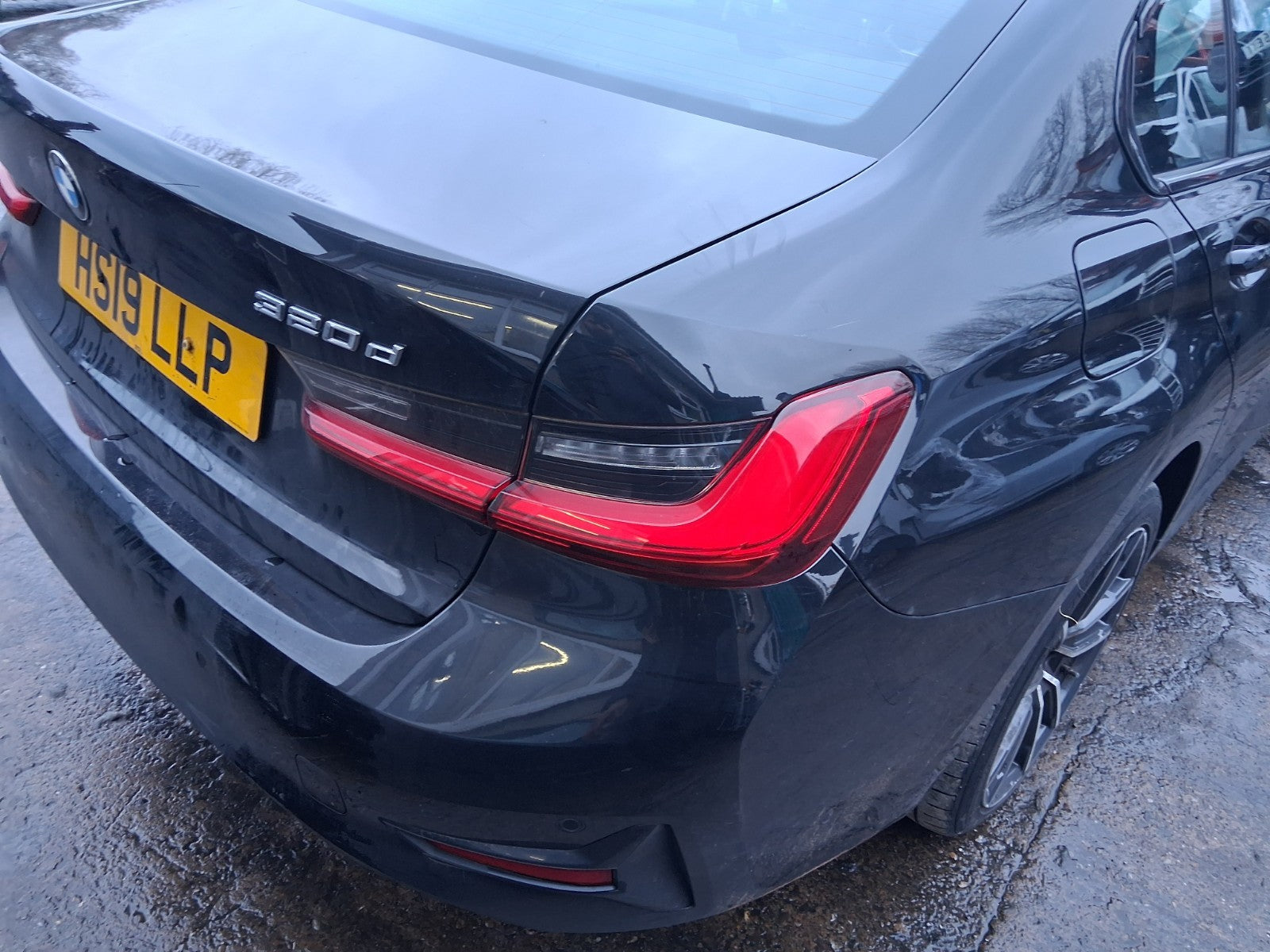 2019 BMW 3 SERIES SALOON G20 OSR DRIVER SIDE REAR OUTER TAIL LIGHT LAMP