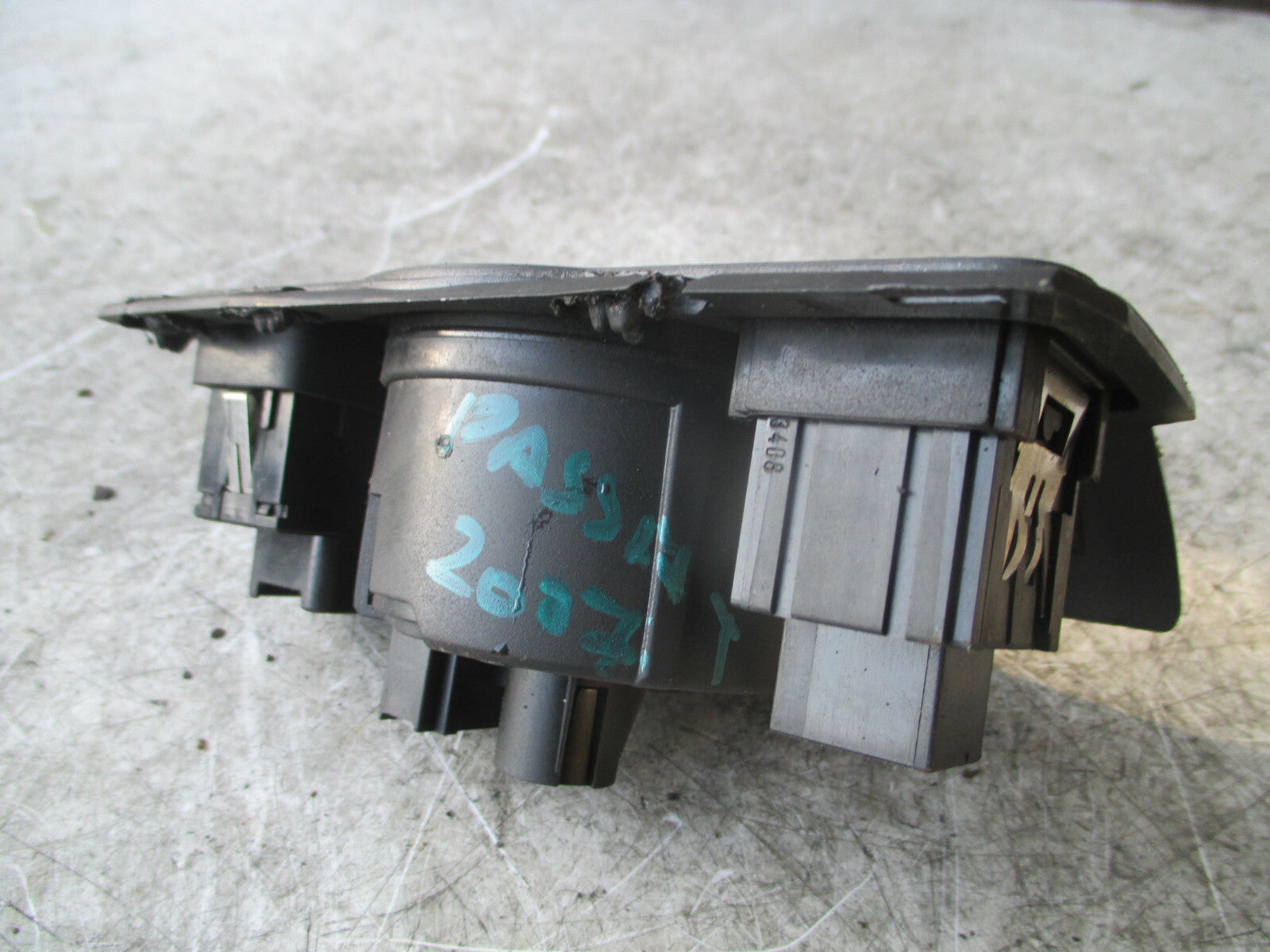 VW VOLKSWAGEN PASSAT 2007 B6 HEADLIGHT CONTROL SWITCH