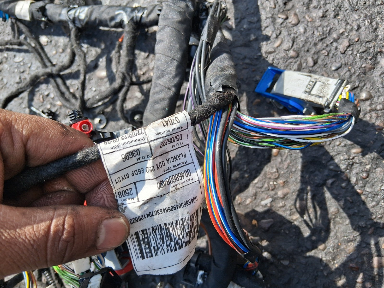 2024 FIAT DUCATO MK3 2.2 DIESEL LUTON VAN COMPLETE WIRING LOOM
