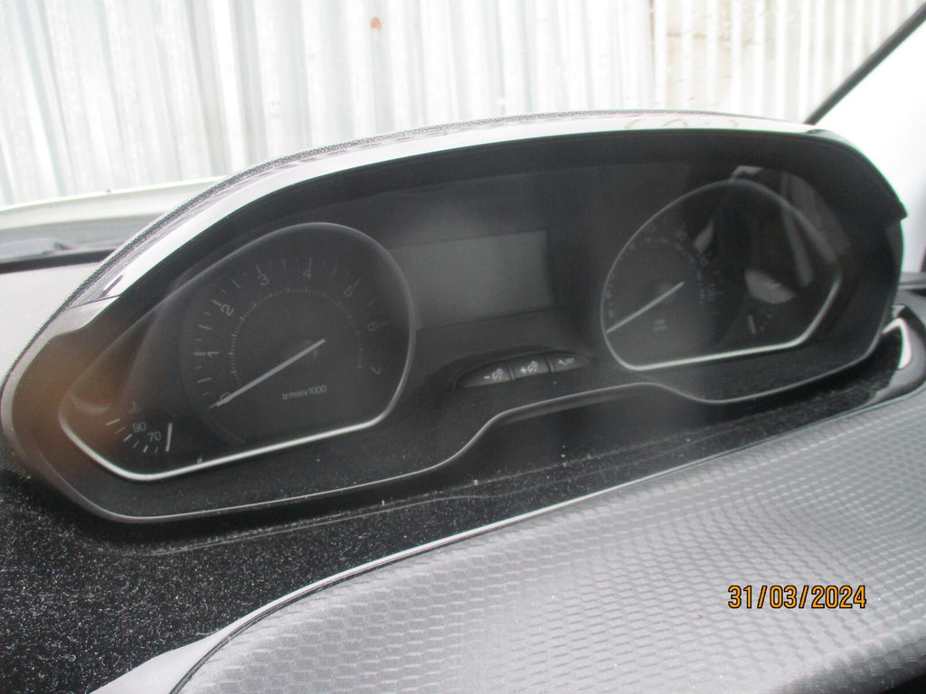 PEUGEOT 208 2016 1.2 PETROL MANUAL SPEEDO SPEEDOMETER INSTRUMENT CLUSTER
