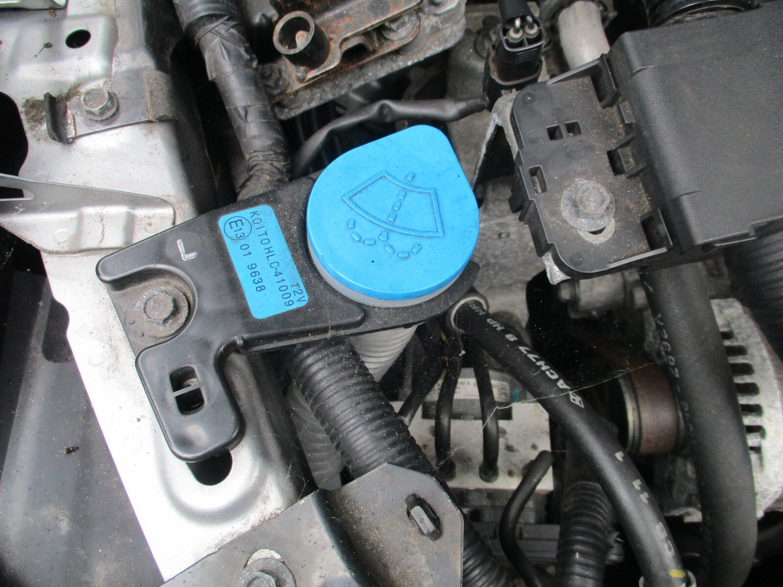 2013 MAZDA CX 5 MK1 WINDSCREEN WASHER WATER BOTTLE TANK RESERVOIR PUMP