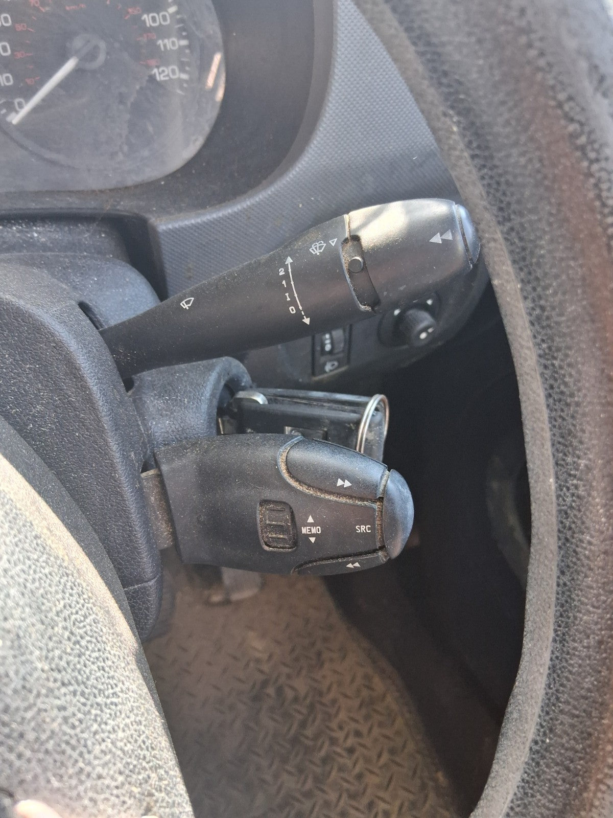 2015 PEUGEOT PARTNER MK2 WIPER INDICATOR STALK SWITCH SQUIB