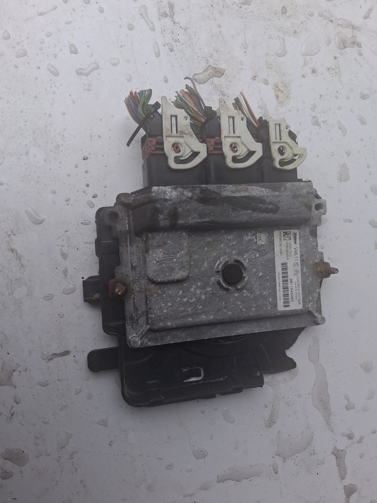 PEUGEOT 208 2014 ENGINE CONTROL UNIT ECU MODULE 9811545080