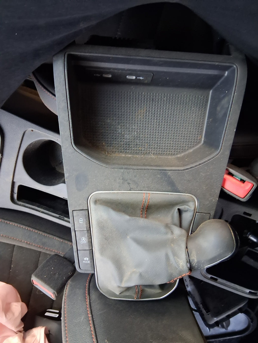 2023 SEAT IBIZA MK5 6F MANUAL GEAR STICK GEAR SHIFTER GEAR LEVER