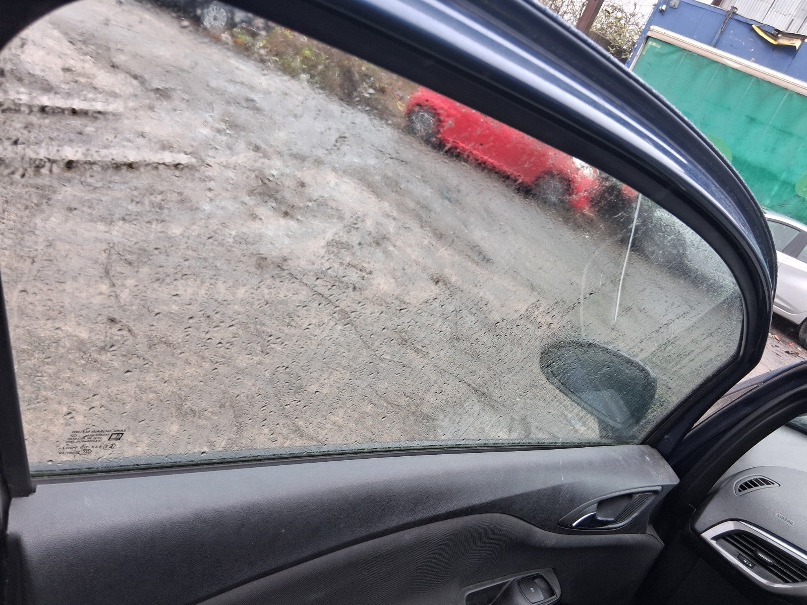 2017 VAUXHALL CORSA E NSF PASSENGER SIDE FRONT LEFT WINDOW GLASS