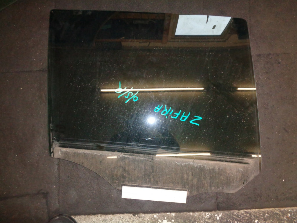 VAUXHALL ZAFIRA B MK2 2007 OSR DRIVER SIDE REAR DOOR WINDOW GLASS