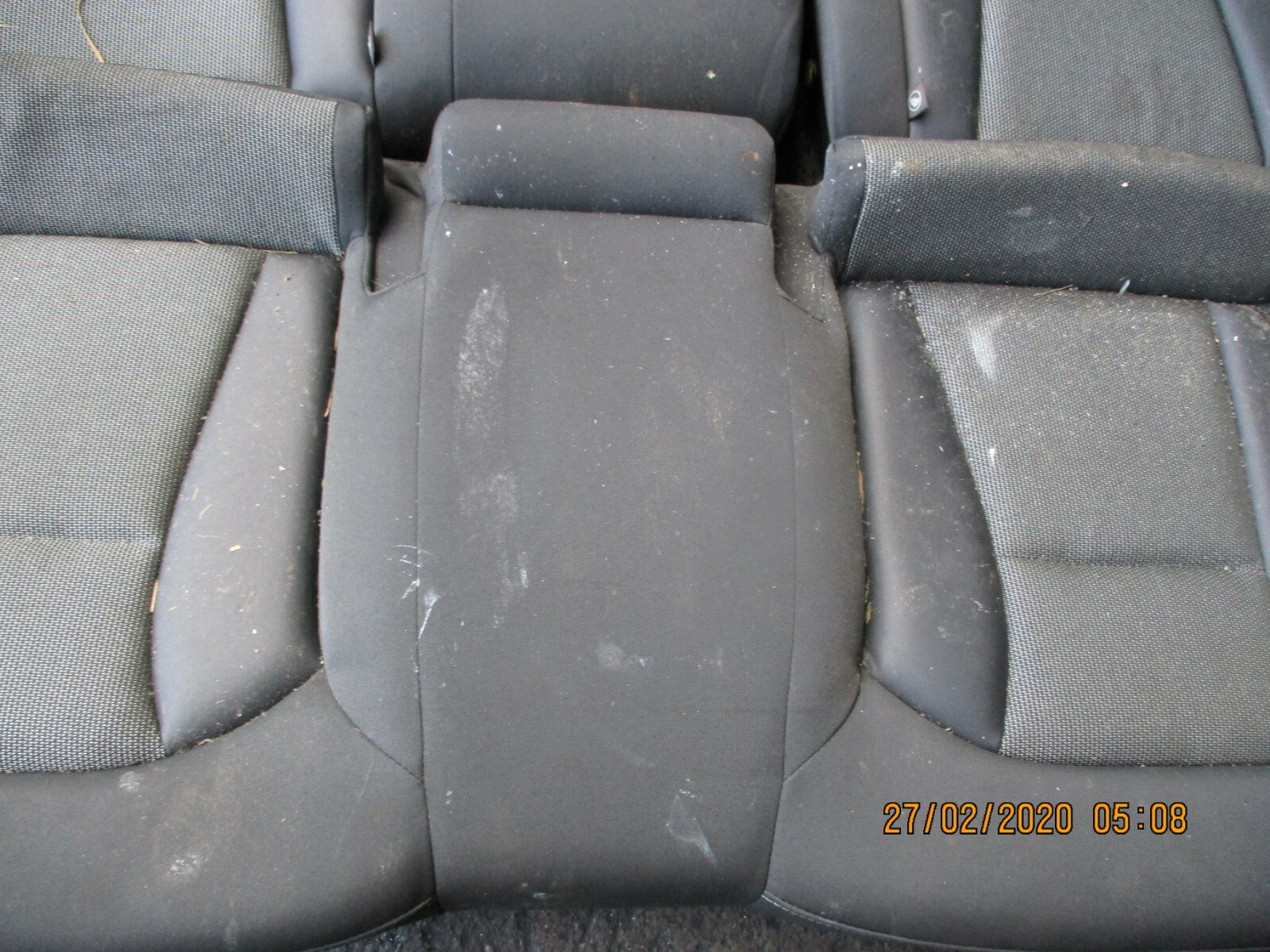 AUDI A1 8X 2018 3DR COMPLETE REAR UPPER LOWER SEATS BACK BENCH SEATS SQUAB PAD