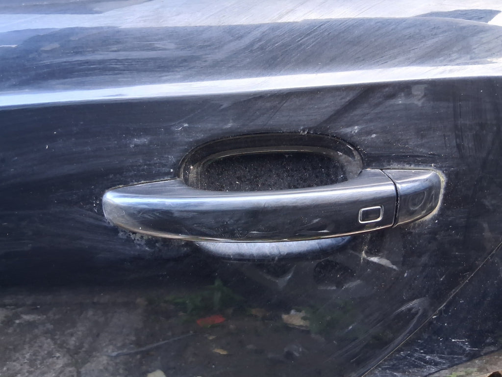 2015 AUDI A5 HATCHBACK 5 DOOR NSR PASSENGER SIDE REAR LEFT EXTERIOR DOOR HANDLE