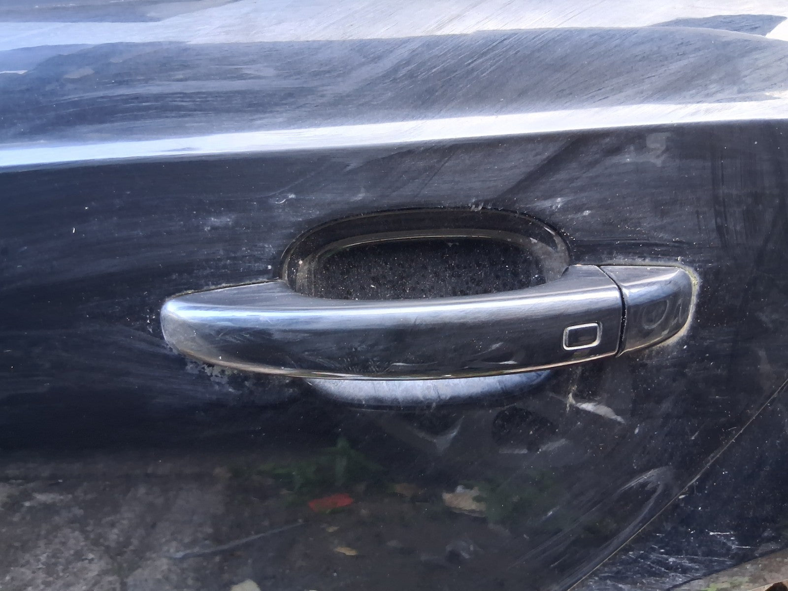 2015 AUDI A5 HATCHBACK 5 DOOR NSR PASSENGER SIDE REAR LEFT EXTERIOR DOOR HANDLE