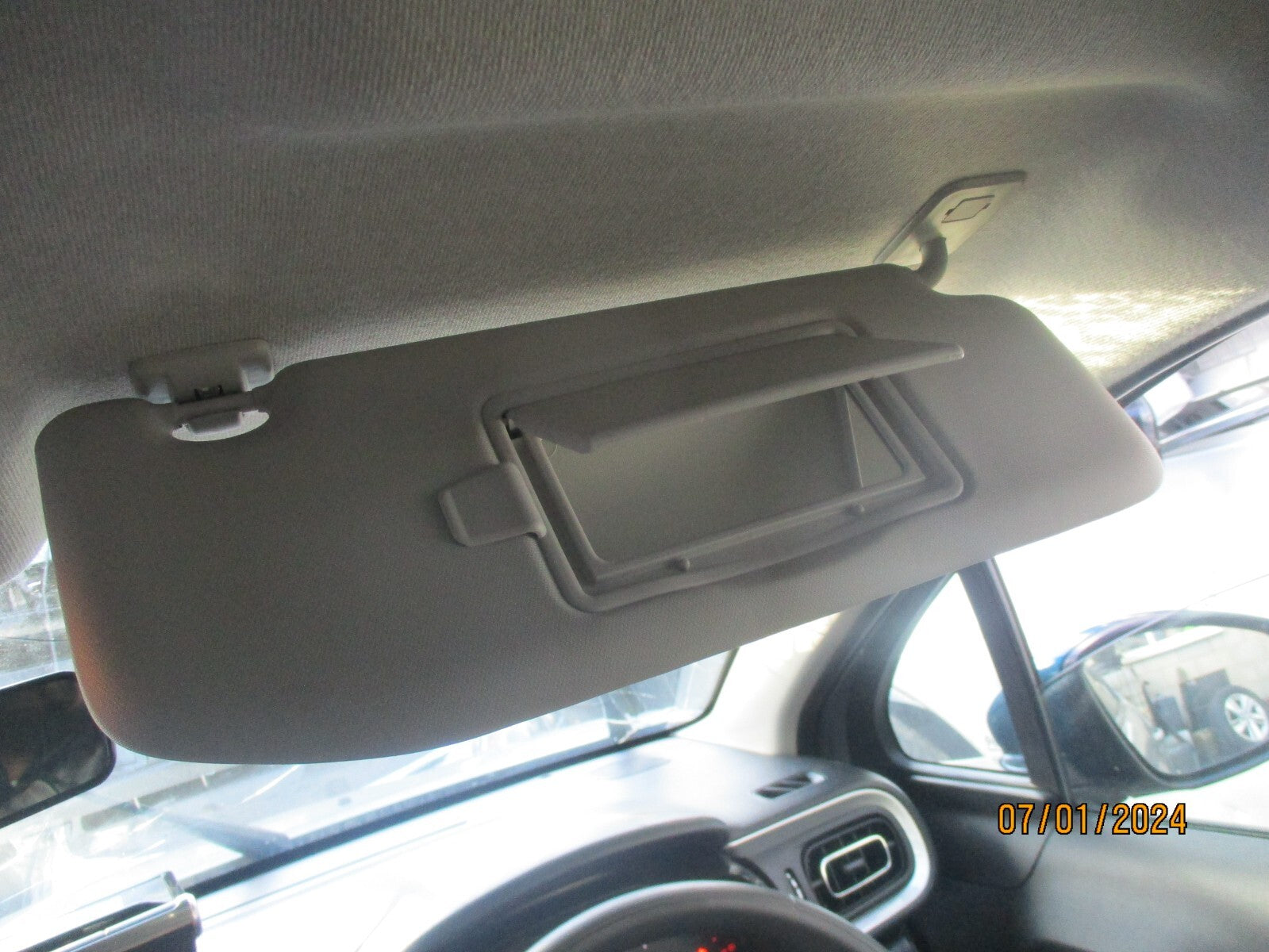 CITROEN C3 2021 MK3 OSF DRIVER SIDE FRONT INTERIOR SUN VISOR SHADE