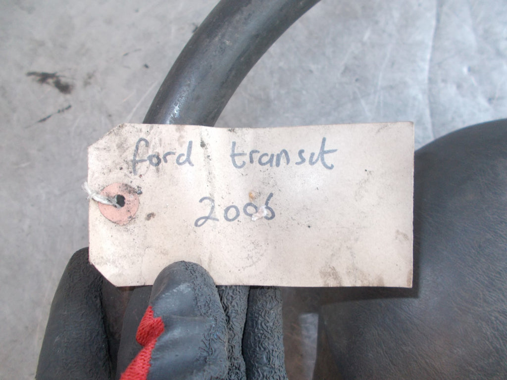 FORD TRANSIT 2005 STEERING WHEEL BLACK WITH AIRBAG