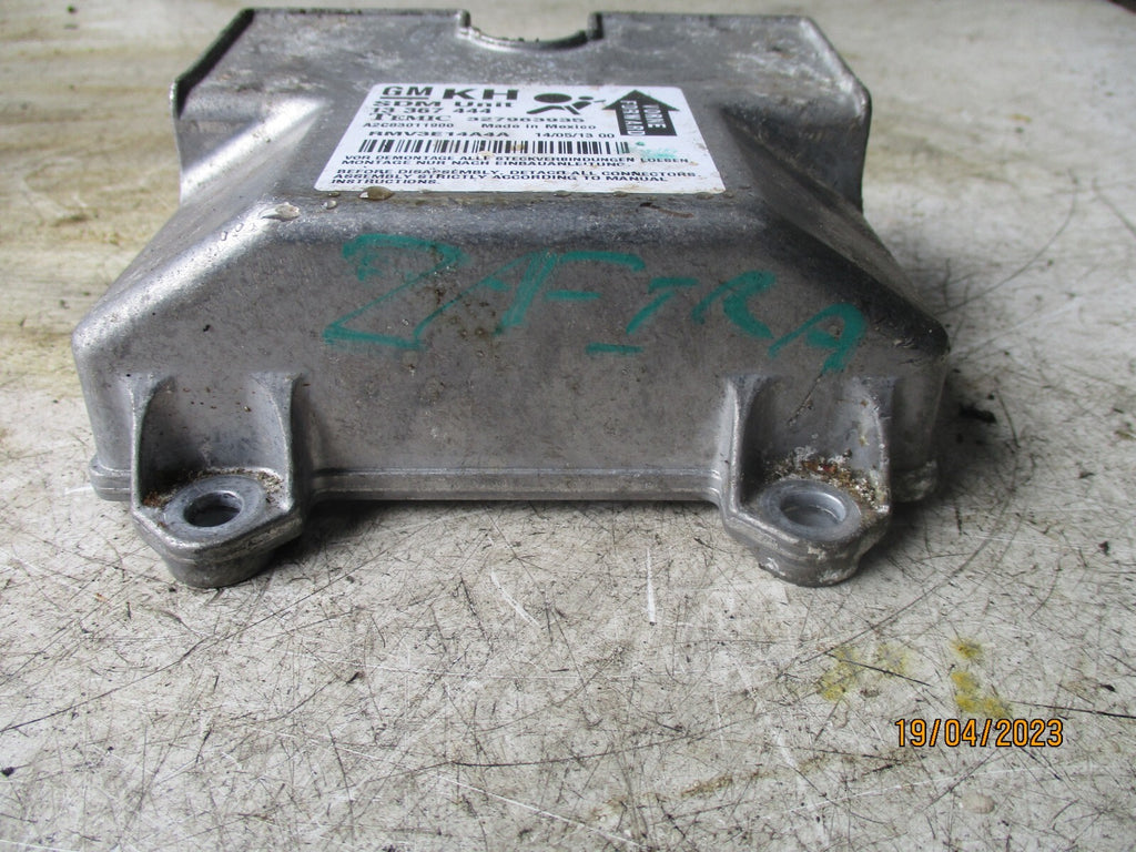 VAUXHALL ZAFIRA B 2012 AIRBAG CONTROL UNIT MODULE 327963935