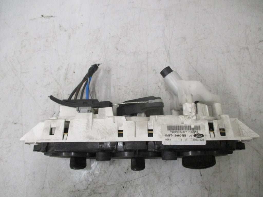 FORD C MAX 2010 HEATER AC AIR CON CLIMATE CONTROL SWITCH PANEL 7M5T-19980-BB