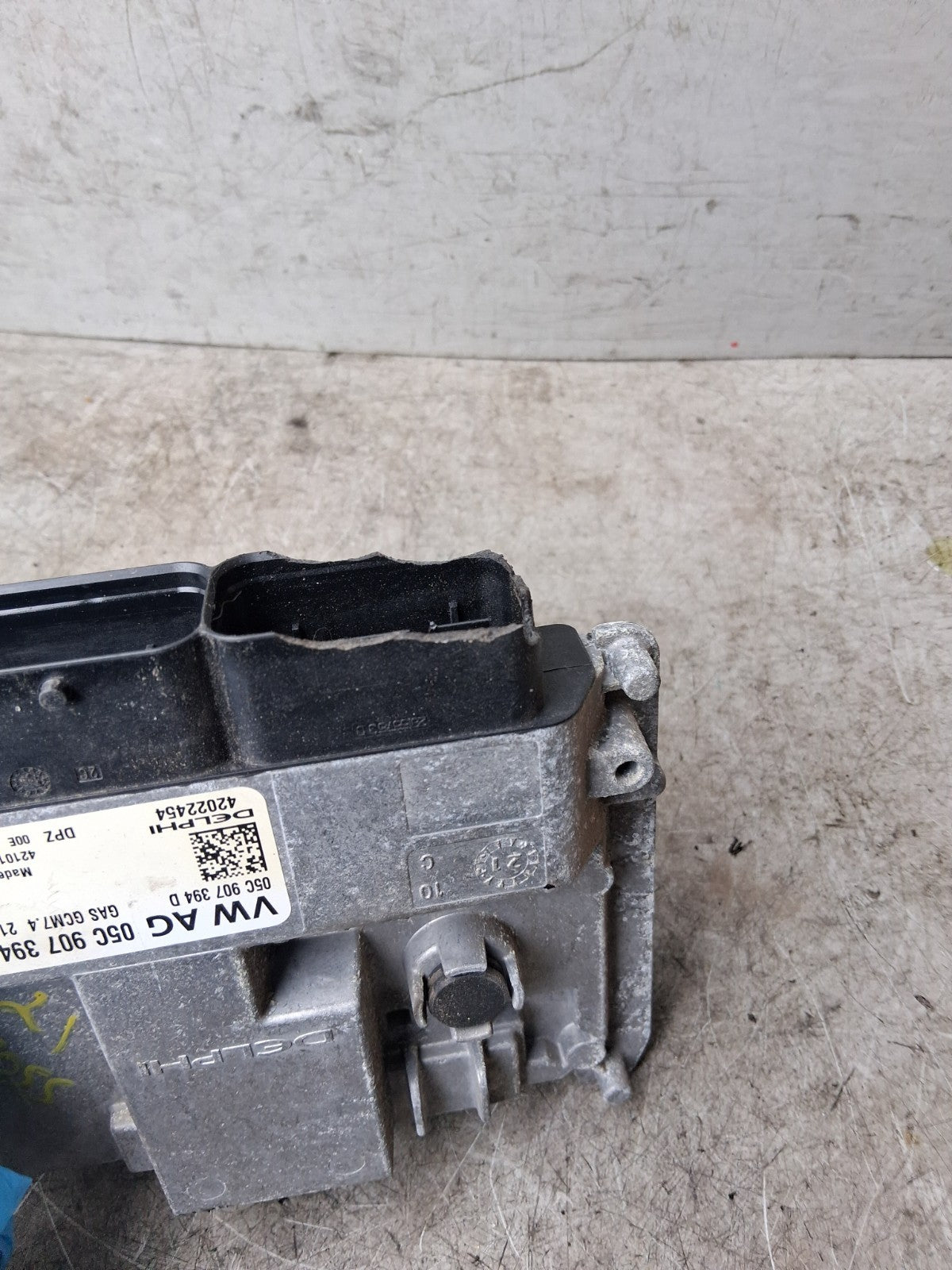 2021 VW VOLKSWAGEN T CROSS ECU ENGINE CONTROL UNIT MODULE 05C907394D