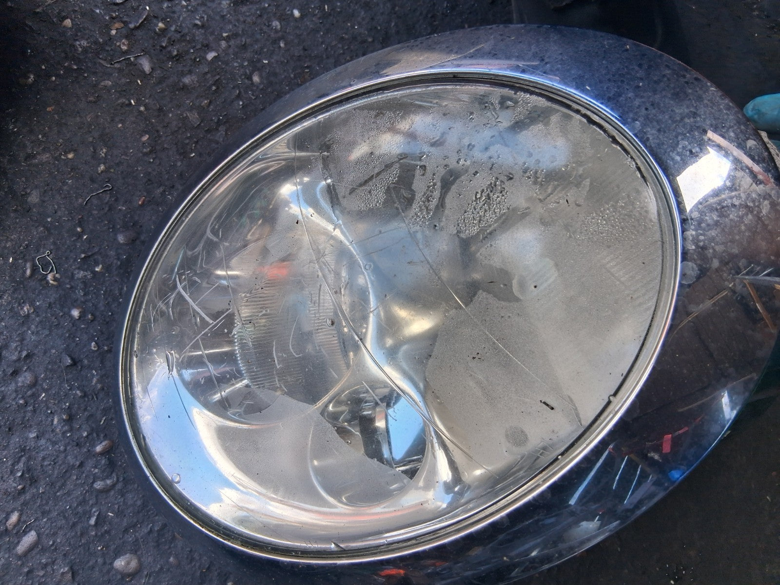 2003 BMW MINI COOPER R50 NSF PASSENGER SIDE FRONT LEFT HEADLIGHT 40251748