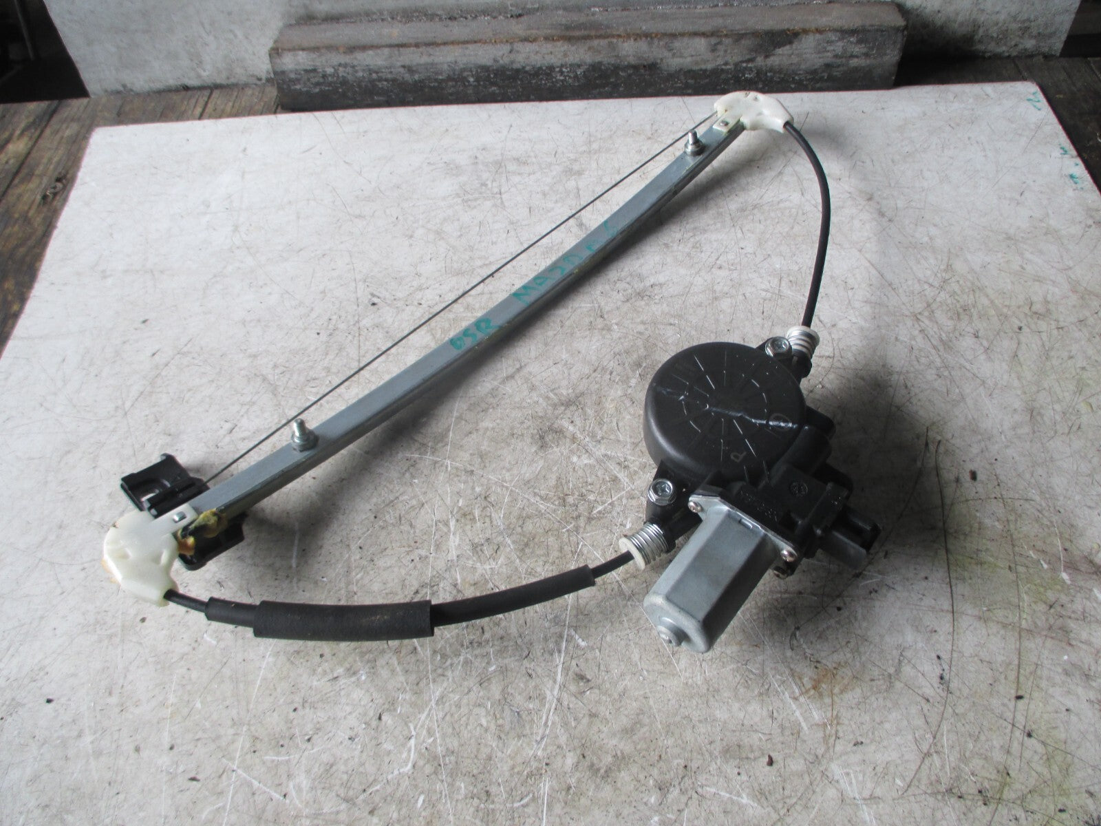 MAZDA 6 2009 OSR DRIVER SIDE REAR WINDOW MOTOR REGULATOR D6515958X