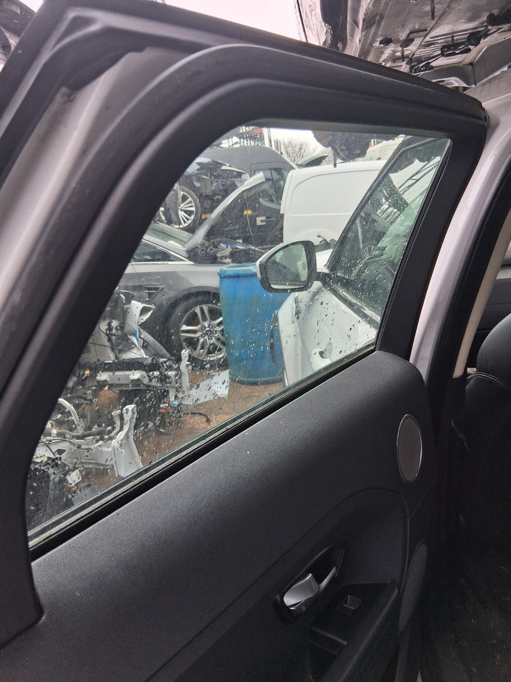 2015 RANGE ROVER EVOQUE L538 NSR PASSENGER SIDE REAR LEFT WINDOW GLASS