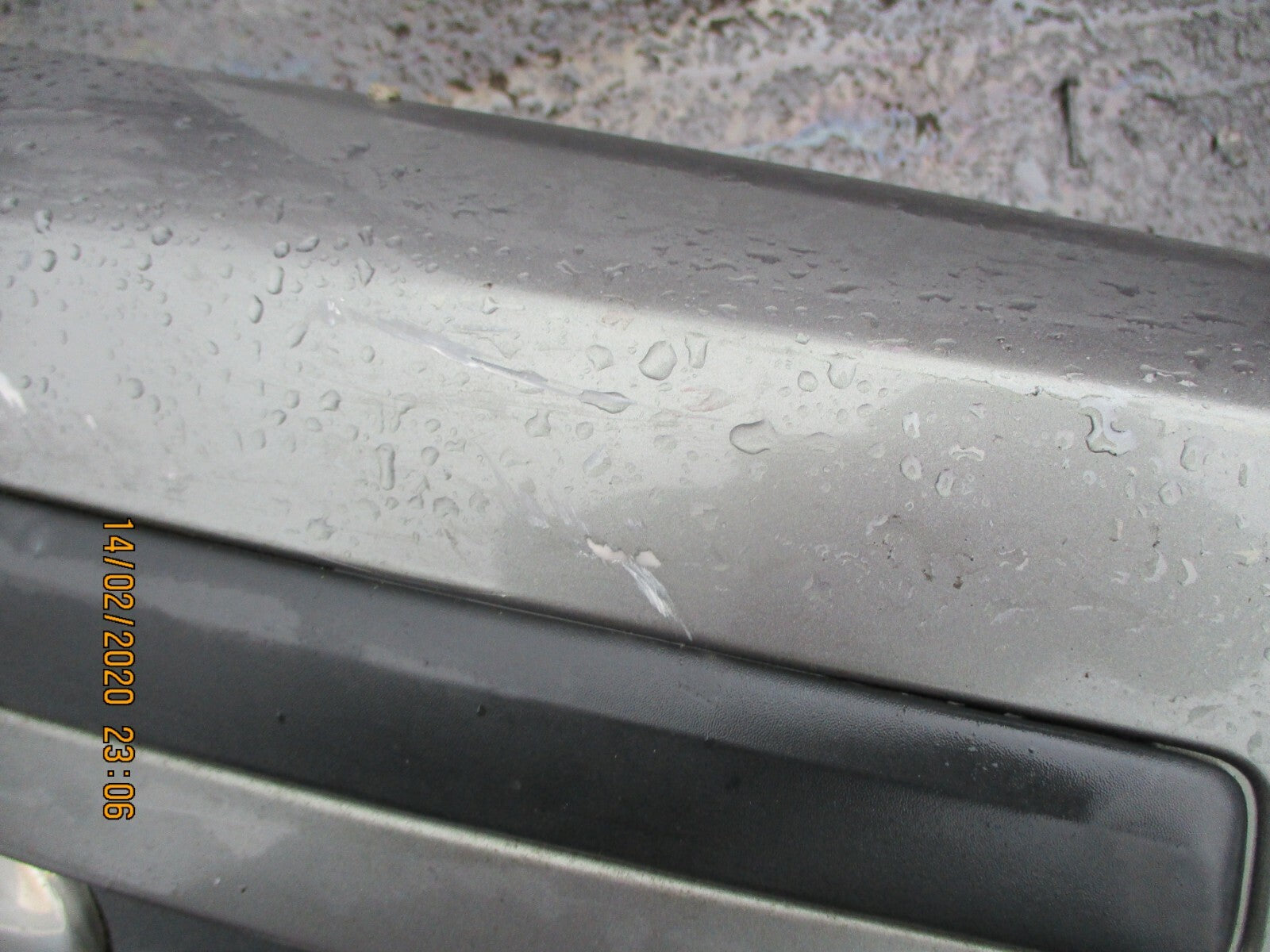 RENAULT LAGUNA MK2 PRE FACELIFT 2004 COMPLETE FRONT BUMPER GREY