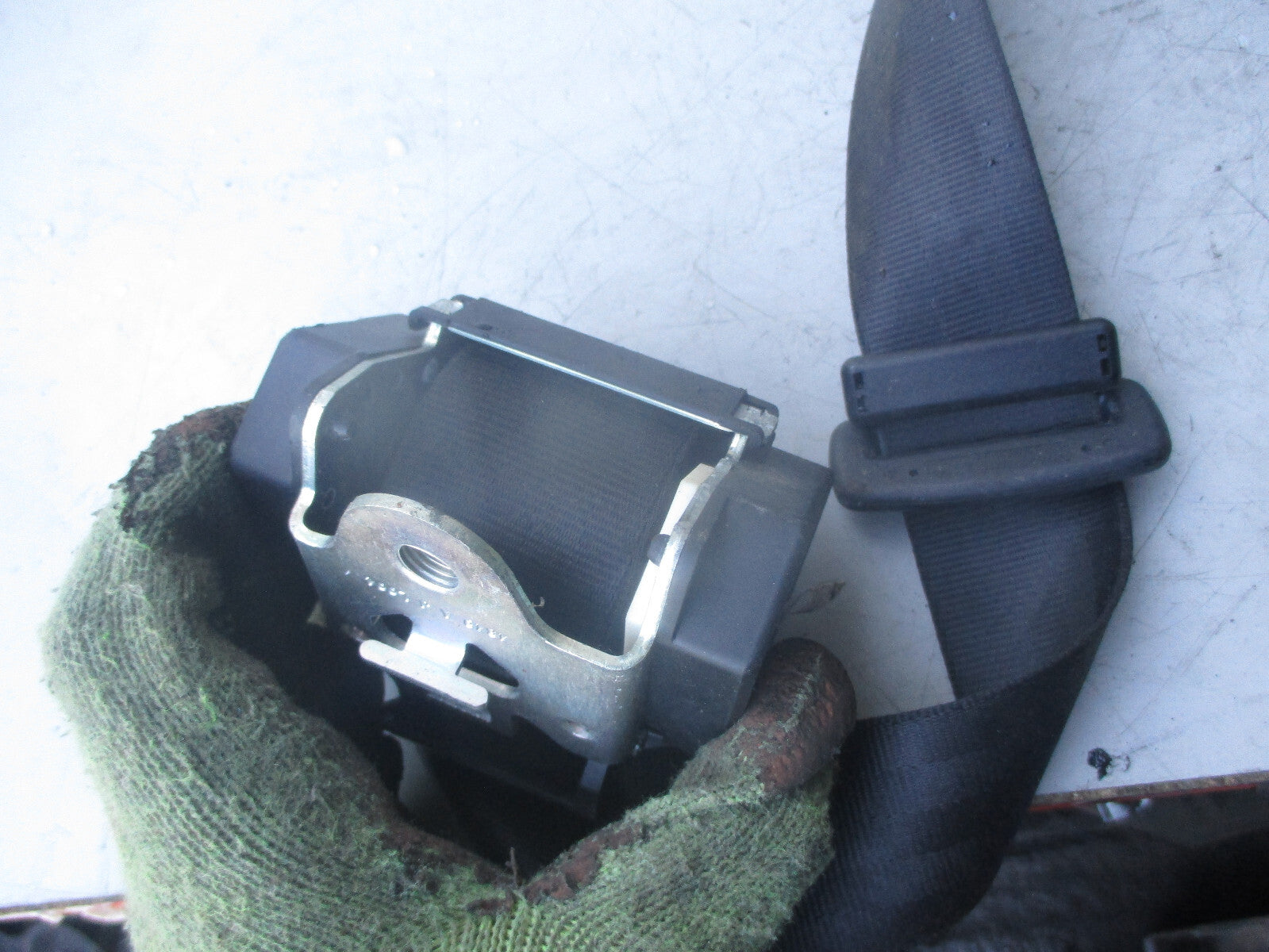 AUDI Q5 2014 OSR DRIVER SIDE REAR SEAT BELT 621421000