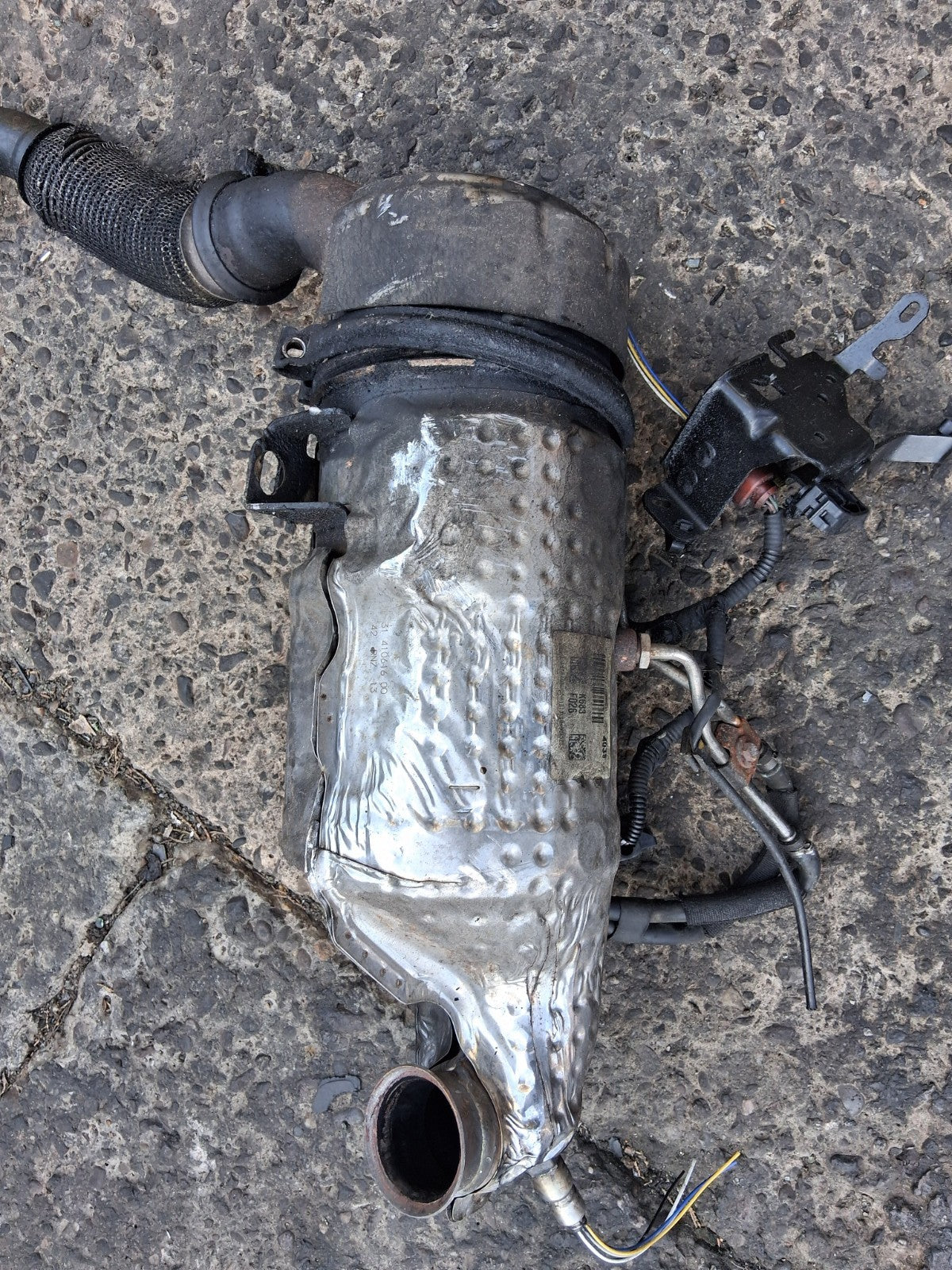 2010 CITROEN C4 1.6 HDI DPF DIESEL PARTICULATE FILTER CAT CONVERTER 9805783080