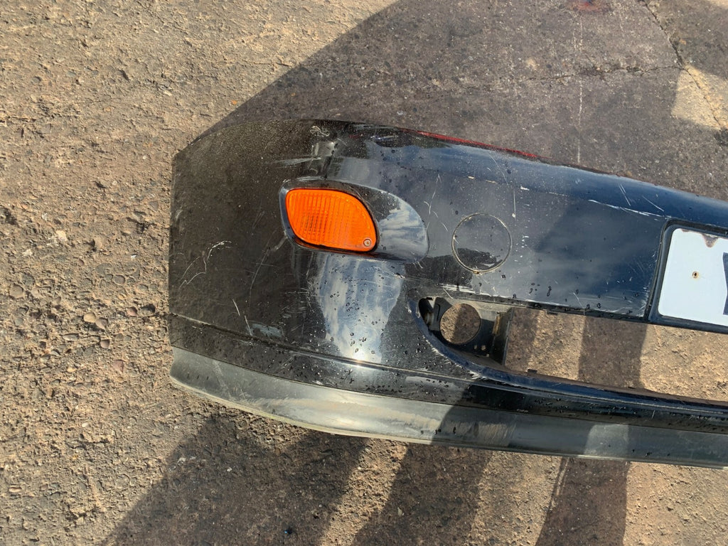 FORD FOCUS MK1 COMPLETE FRONT BUMPER BLACK BARE