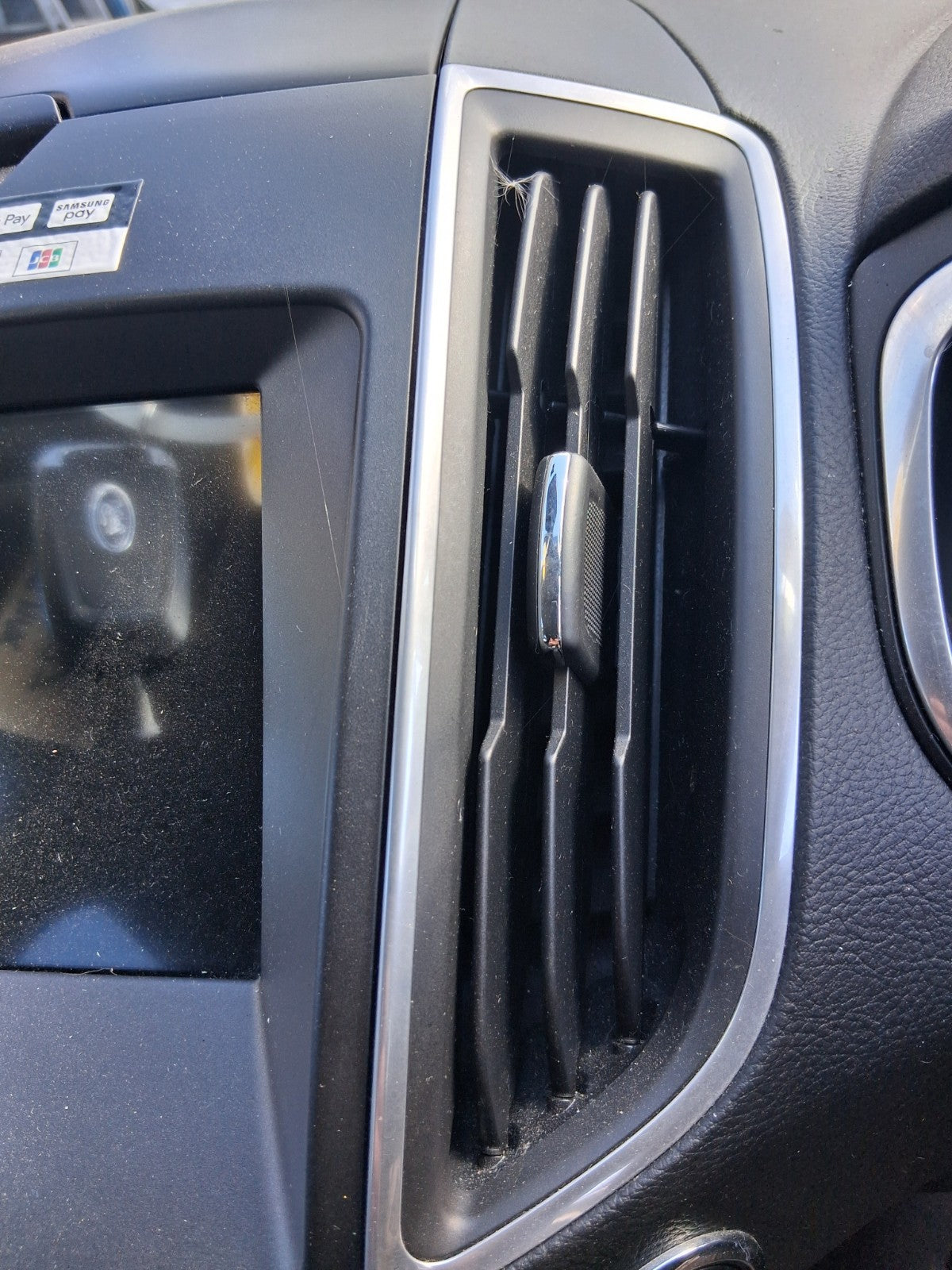 2017 FORD S MAX MK2 FRONT CENTRE DASHBOARD PAIR OF AIRVENTS