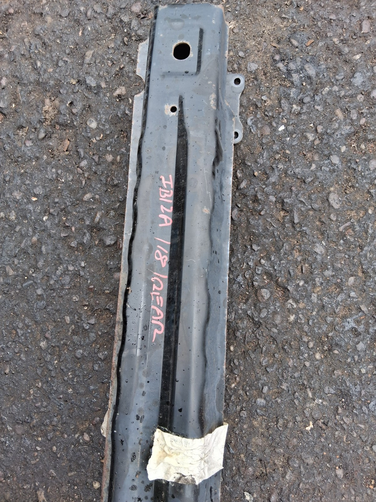 SEAT IBIZA MK5 2018 REAR CRASH REINFORCEMENT BUMPER BAR