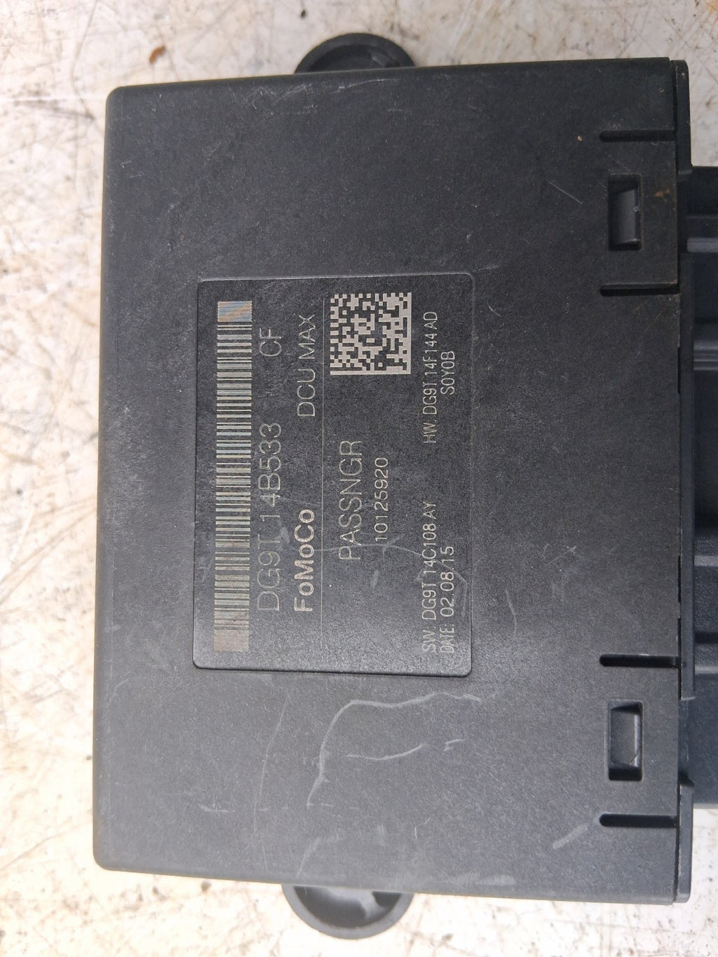 2018 FORD MONDEO MK5 NSF PASSENGER SIDE FRONT LEFT DOOR CONTROL MODULE DG9T14B53