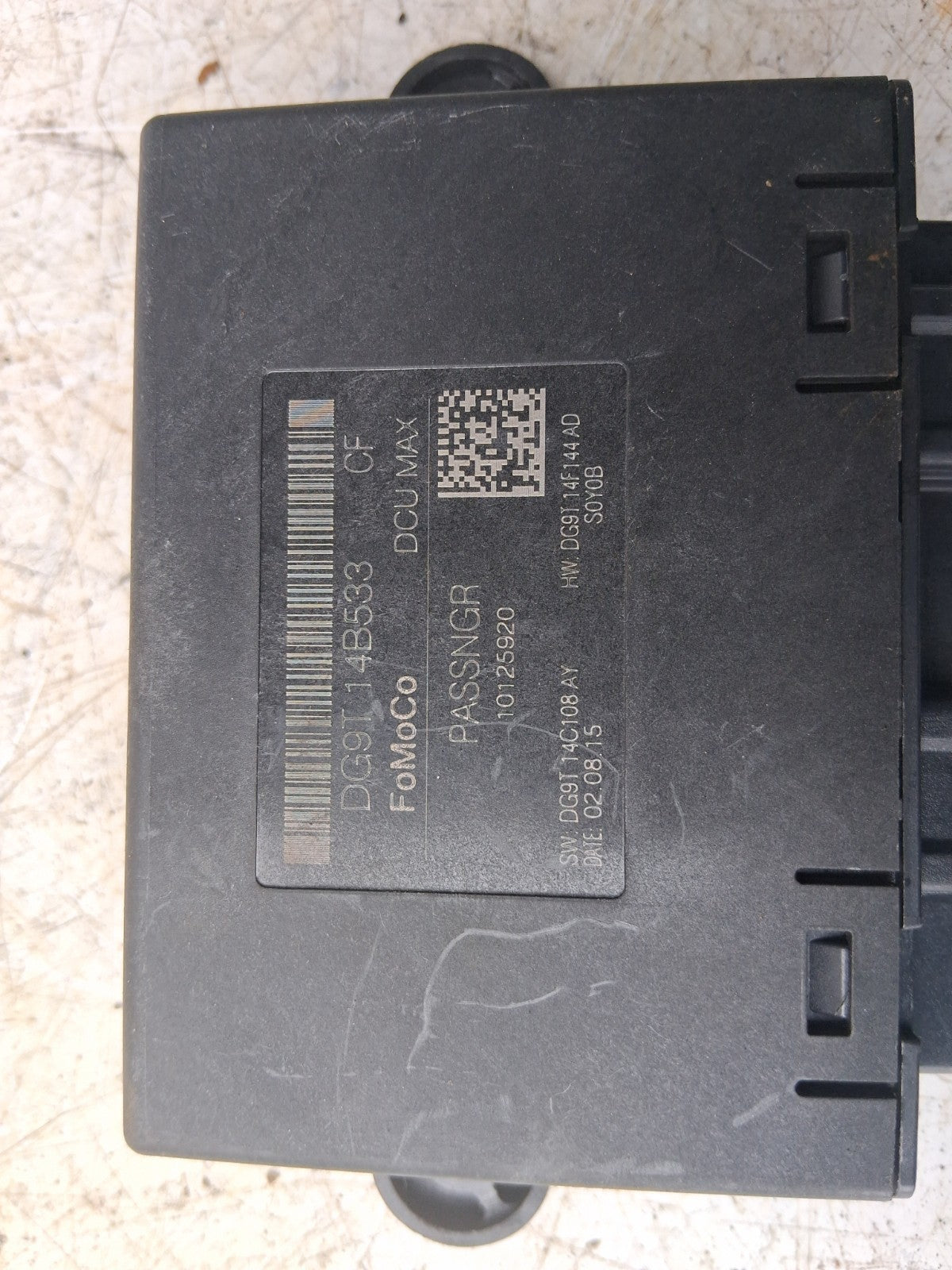 2018 FORD MONDEO MK5 NSF PASSENGER SIDE FRONT LEFT DOOR CONTROL MODULE DG9T14B53