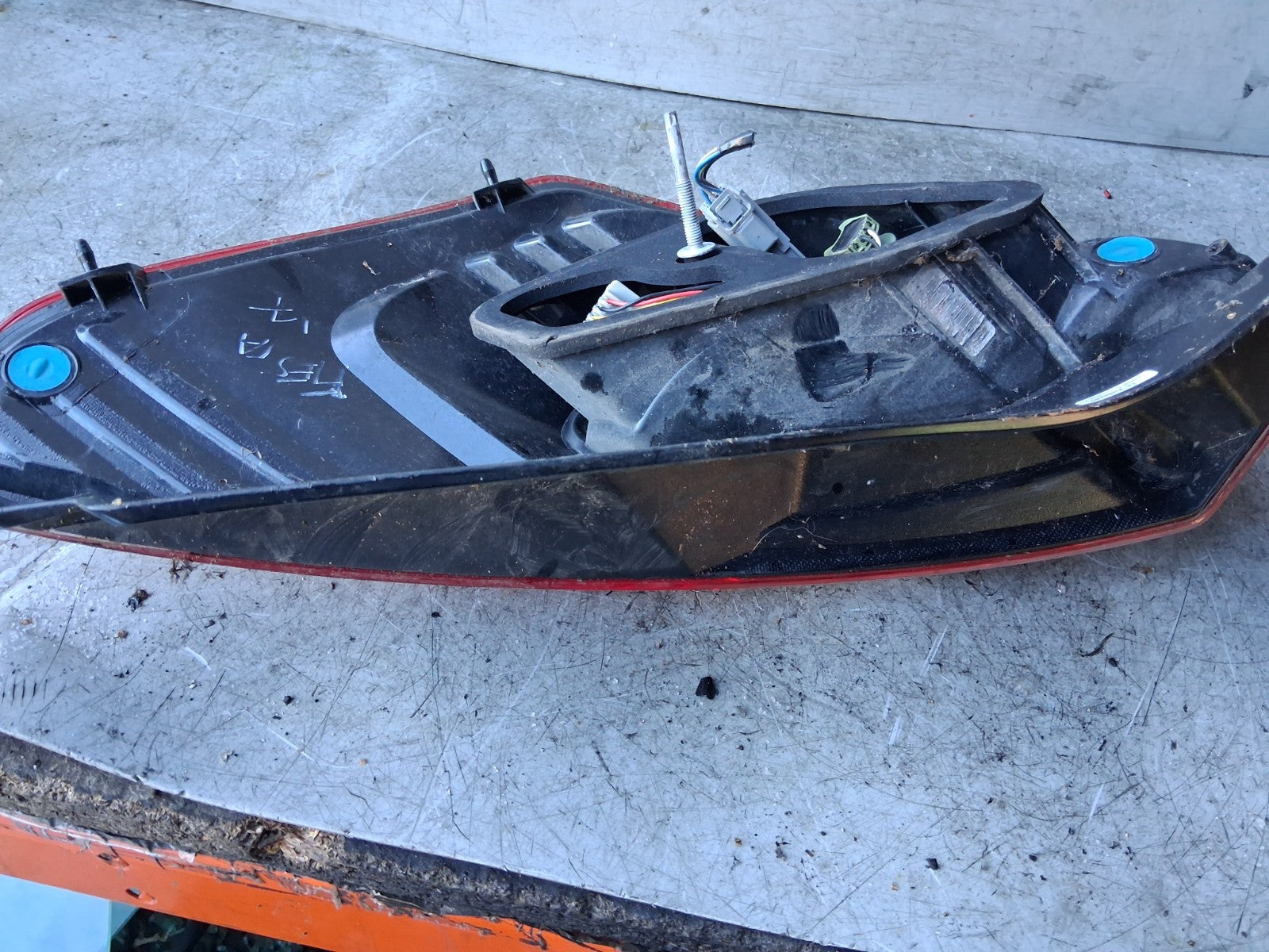 2017 FORD FIESTA MK7 NSR PASSENGER SIDE TAIL LIGHT C1BB13405A