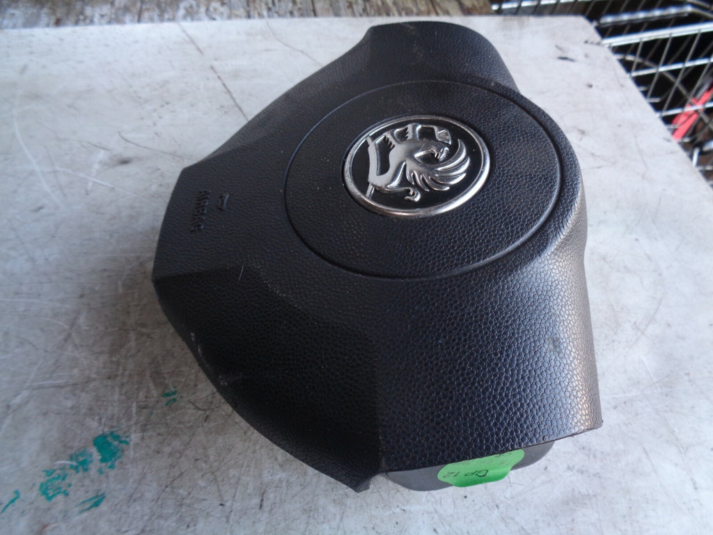 VAUXHALL ZAFIRA B MK2 2006 OS DRIVER SIDE STEERING WHEEL SAFETY BAG 13111349