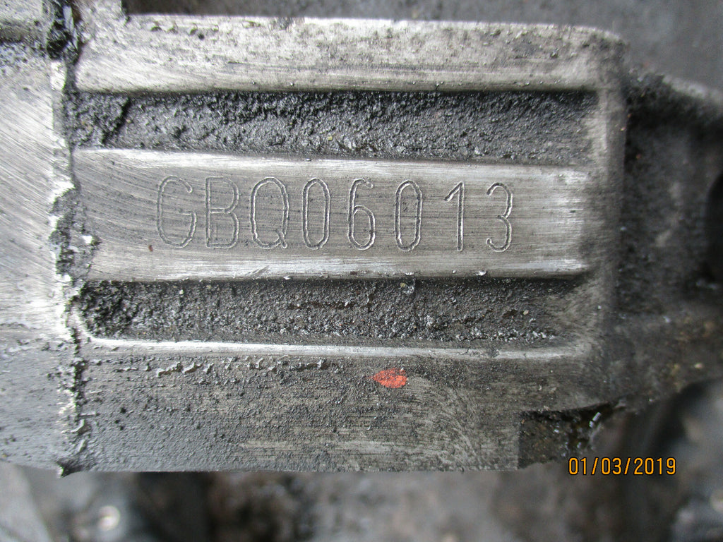 AUDI A4 B7 2006 2.0 TDI 6 SPEED MANUAL GEARBOX LAU