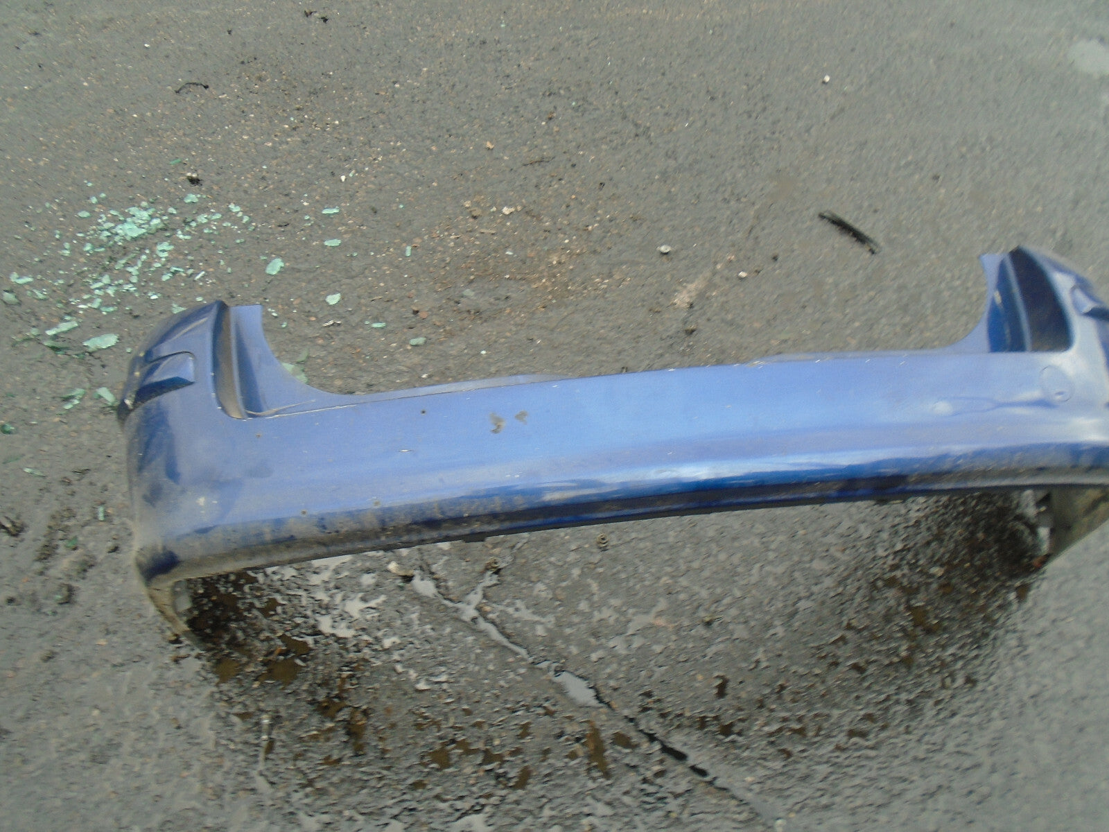 VAUXHALL ASTRA H MK5 ESTATE 2009 REAR COMPLETE BUMPER  BLUE Z21B